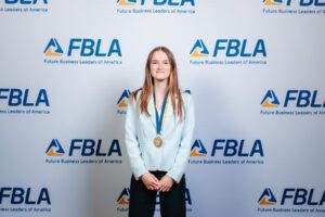 Crestwood FBLA President Presents Capstone Review
